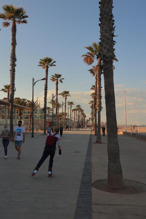 Atico Patacona Beach Playa Valencia Eksteriør billede